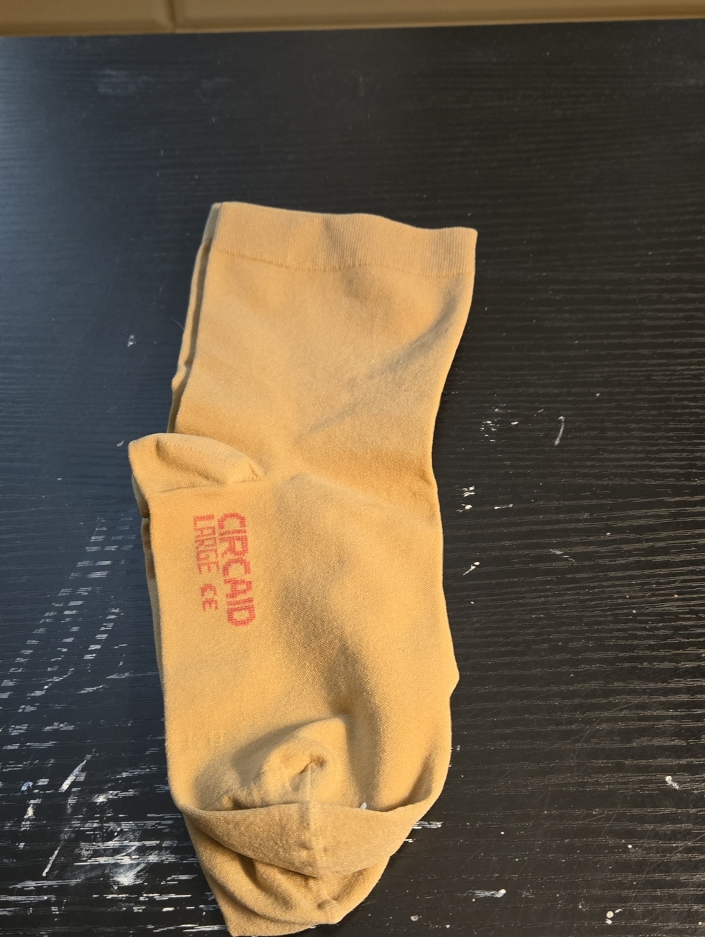 Athletic Beige Compression Sock